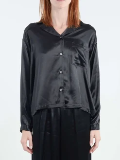Pomandère - Viscose Blouse in Black
