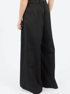 Pomandère - Wide Leg Trousers in Black