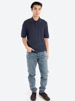 Rag & Bone - Harvey Knit Polo in Salute