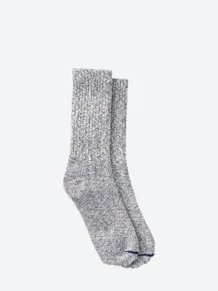 Red Wing - Cotton Ragg Sock in Blue and White