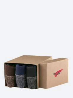 Red Wing - Deep Toe-Capped Crew 3-Pack in Multi