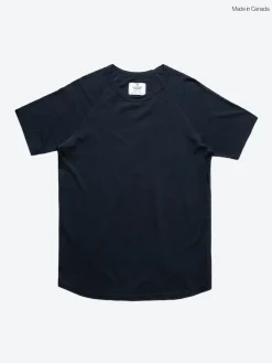 Reigning Champ - Lightweight Jersey Raglan T-Shirt in Navy
