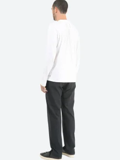 Reigning Champ - 1x1 Slub Henley in White