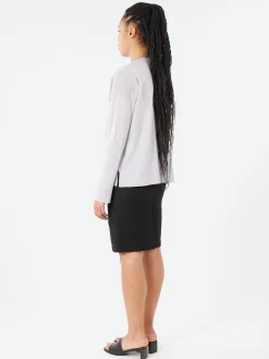 Roberto Collina - Long Sleeve Crewneck in Grigio