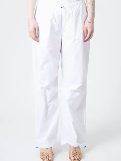Roberto Collina - Parachute Pants in Bianco