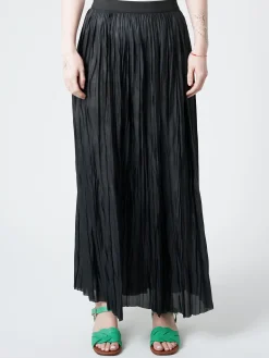 Roberto Collina - Pleated Skirt in Nero