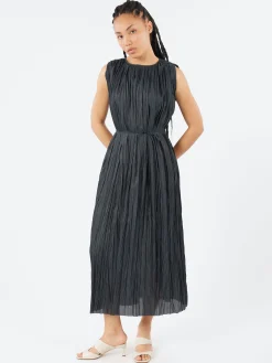 Roberto Collina - Plissé Dress in Nero