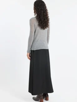 Roberto Collina - Semi Sheer Top in Grigio