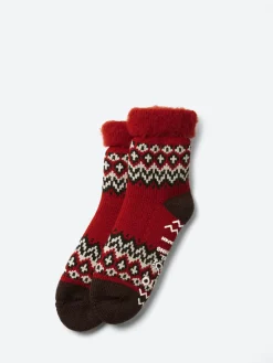 ROTOTO - Nordic Comfy Room Sock in Red