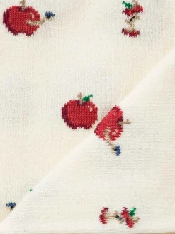 Royalties Paris - Adam Apple Socks in Ivoire