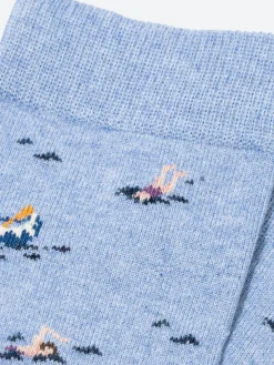 Royalties Paris - Canoe Socks in Ciel