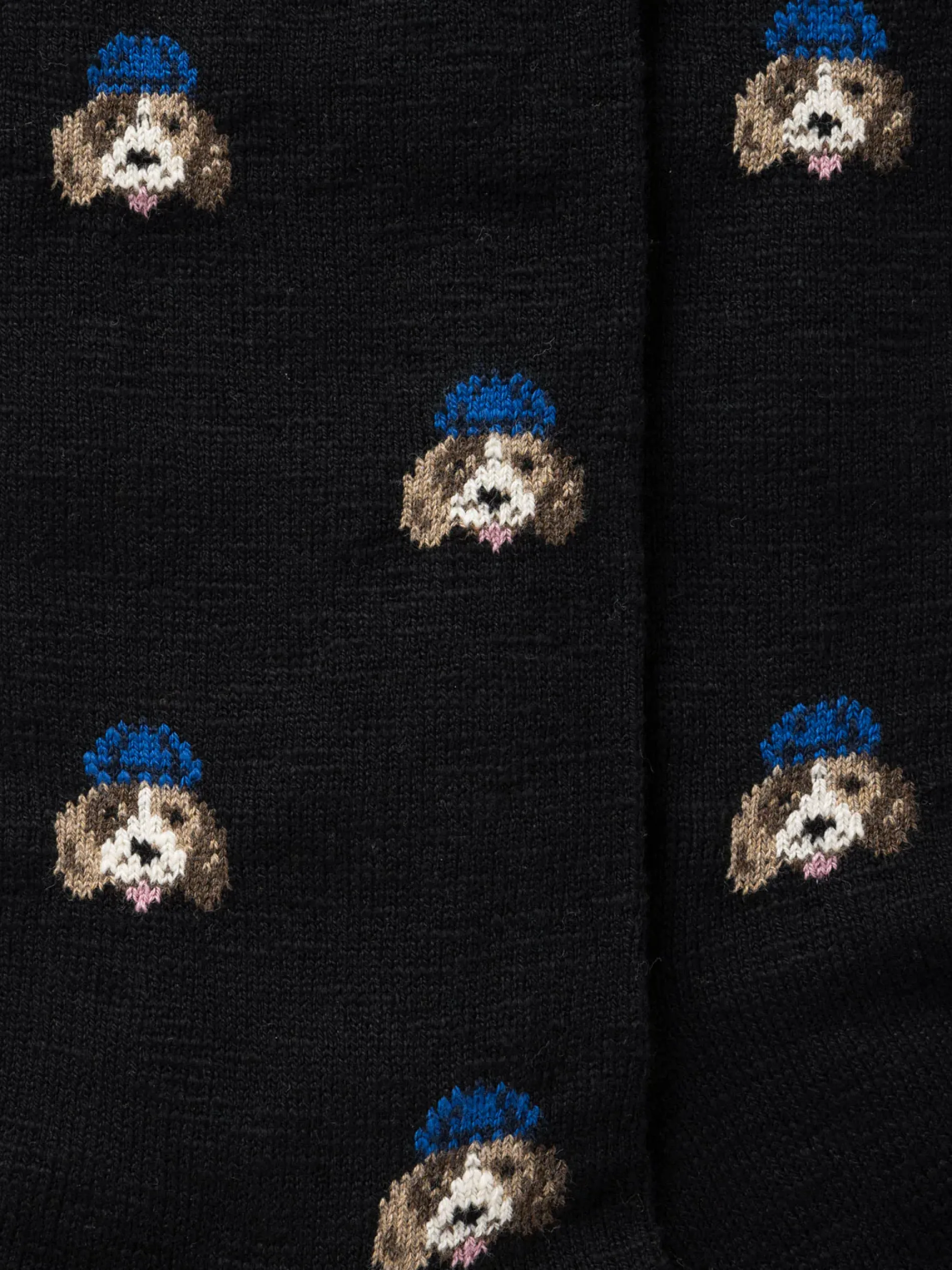 Royalties Paris - Elliot Beagle Socks in Nero