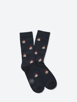 Royalties Paris - Elliot Beagle Socks in Marine