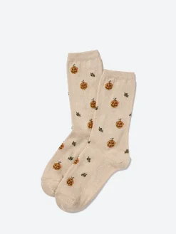 Royalties Paris - Ginger Pumpkin Socks in Or