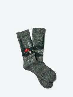 Royalties Paris - Noe Chalet Socks in Vert