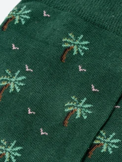 Royalties Paris - Palmito Socks in Vert Anglais