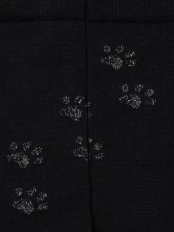 Royalties Paris - Pompon Socks in Nero