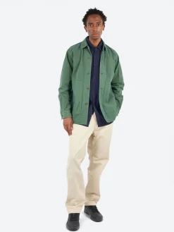 Sage de Cret - CO/HEMP Weather Shirt Jacket in Olive