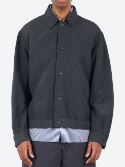 Sage de Cret - High Density Short Jacket in Charcoal