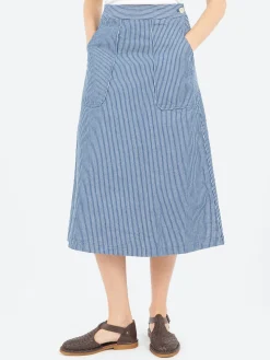 Sarahwear - Bakers Skirt in Hickory Stripe