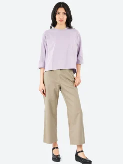 Sarahwear - Carole Cotton Twill Pant in Sand