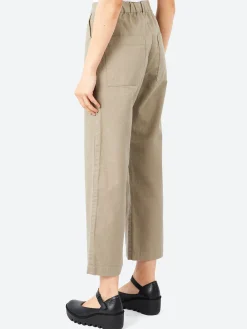 Sarahwear - Carole Cotton Twill Pant in Sand
