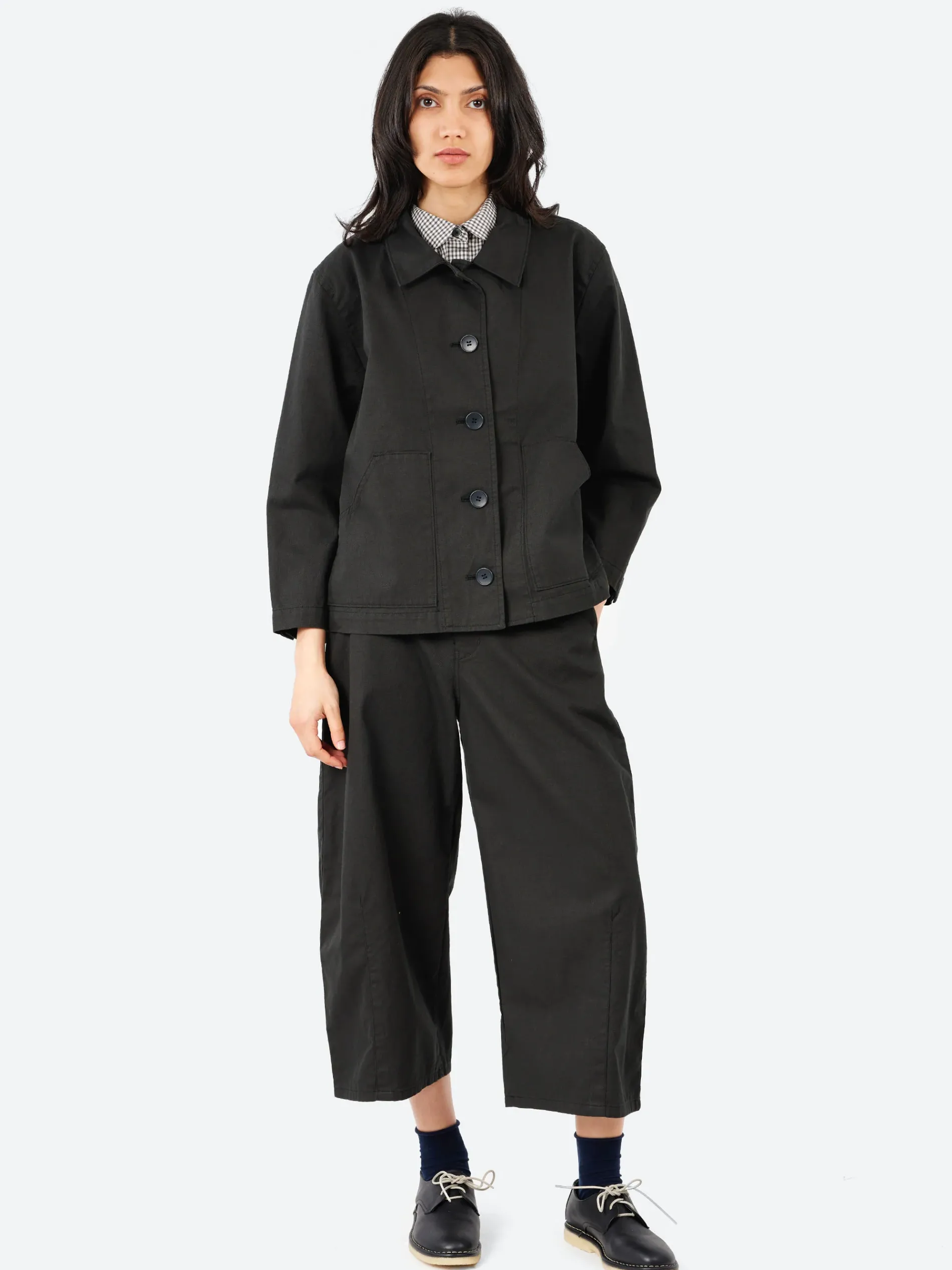 Sarahwear - Folk Singer Jacket in Ink Black