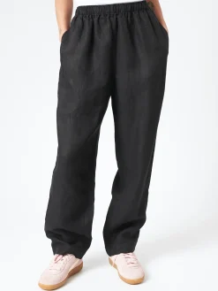Sarahwear - Linen Twill Balloon Pants in Black
