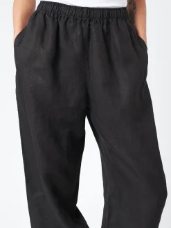 Sarahwear - Linen Twill Balloon Pants in Black