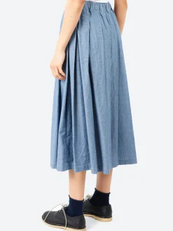 Sarhwear - Kelly Skirt in Chambray