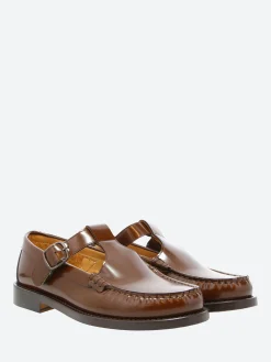 Sesa - Boston T-Bar Loafer in Brownie