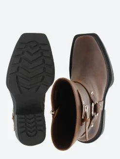 Shoe The Bear - Amina Biker in Dark Brown