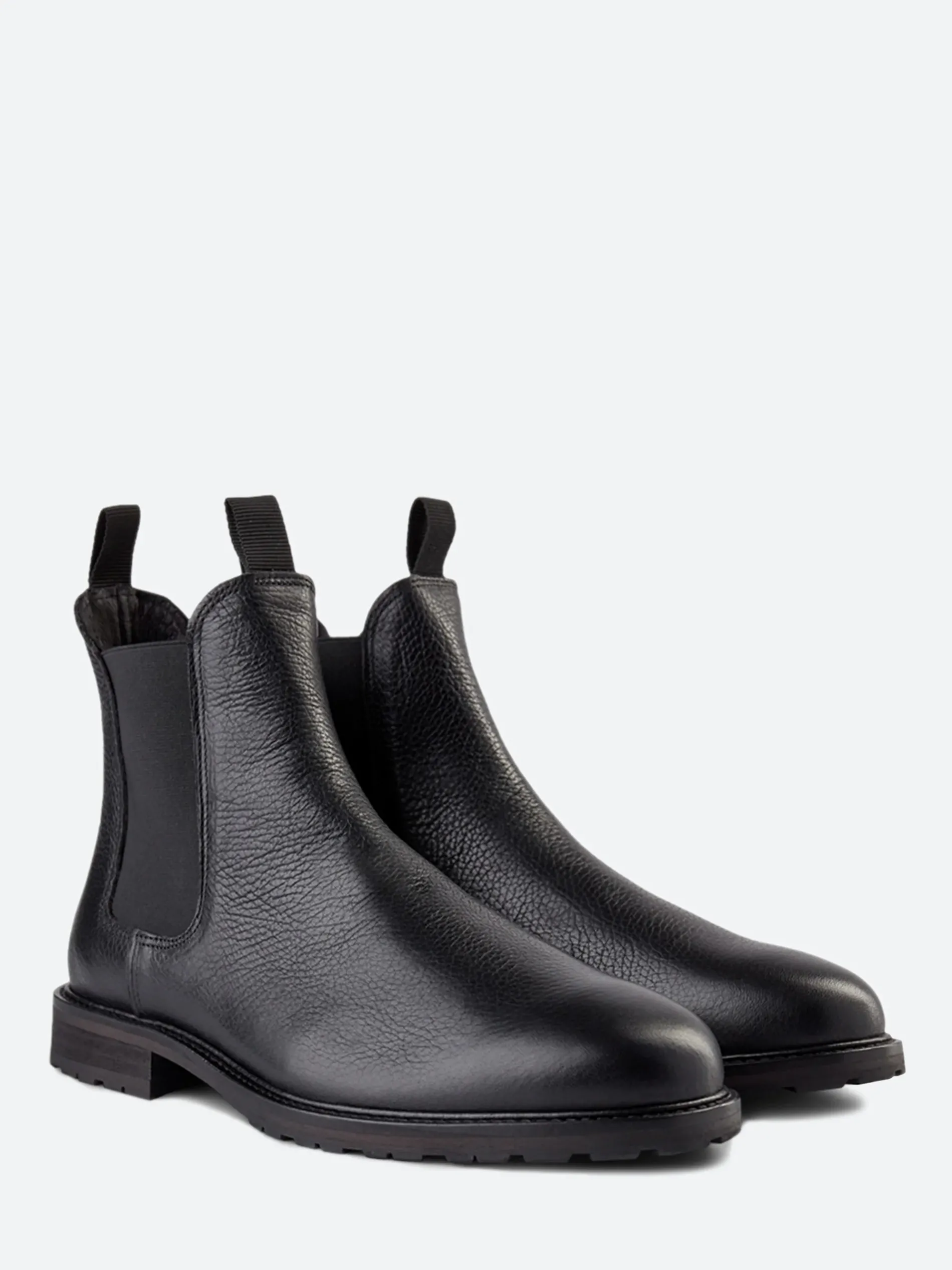 Shoe the Bear - York Leather Chelsea Boot in Black