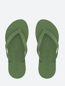 Sleepers - Mens Regular Flip Flops in Green