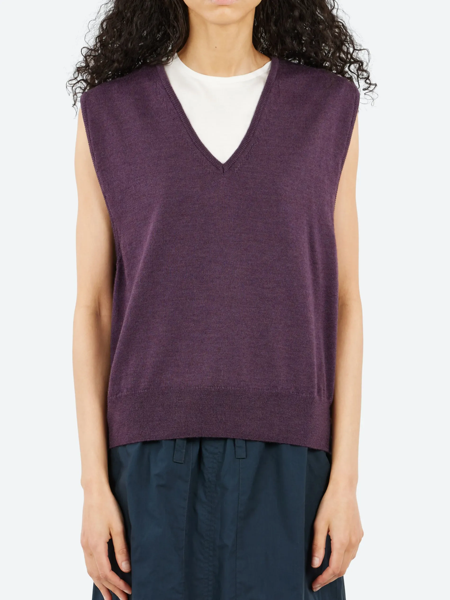 Soeur - Sonia Vest in Violet Fonce