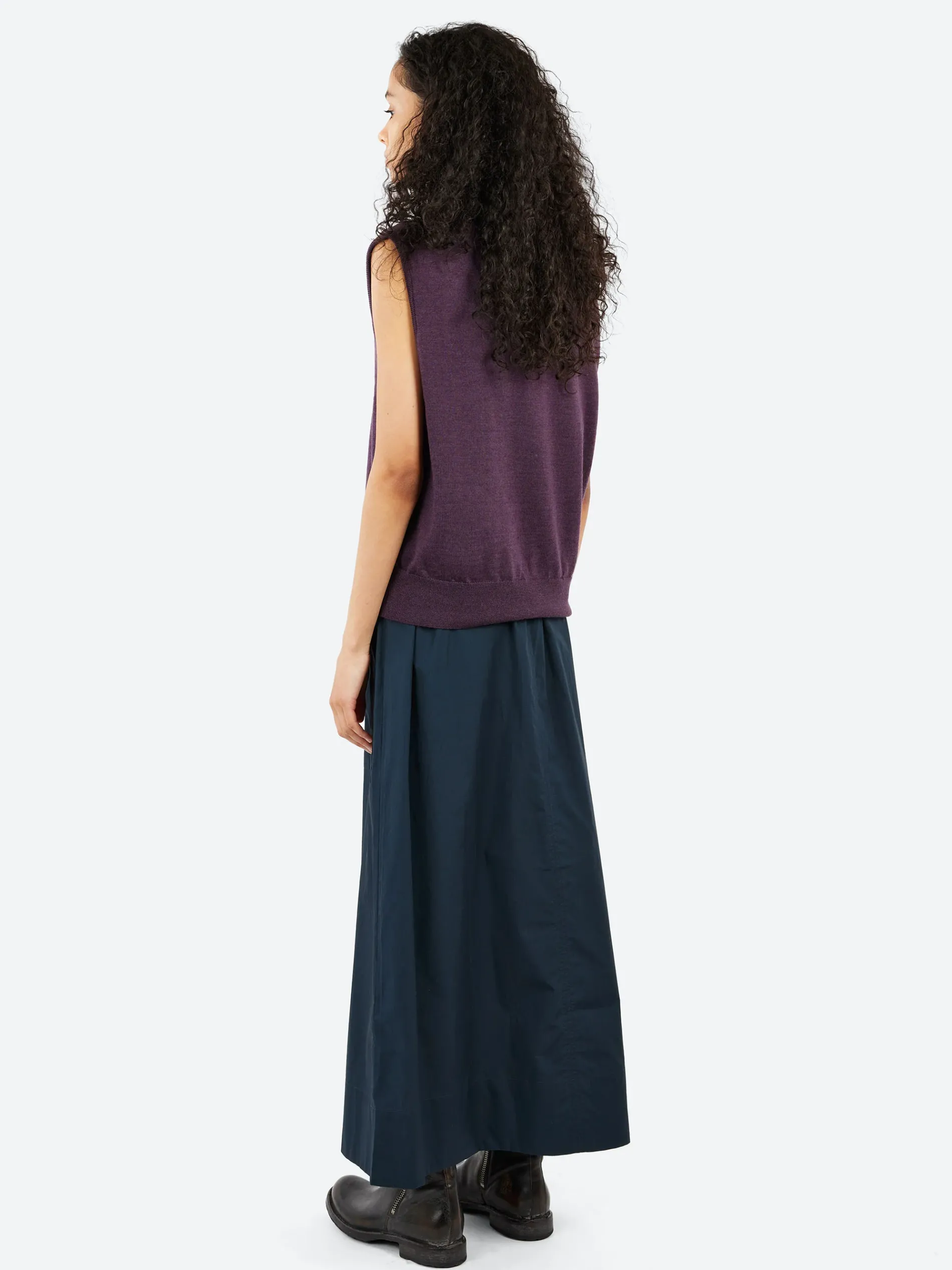 Soeur - Sonia Vest in Violet Fonce