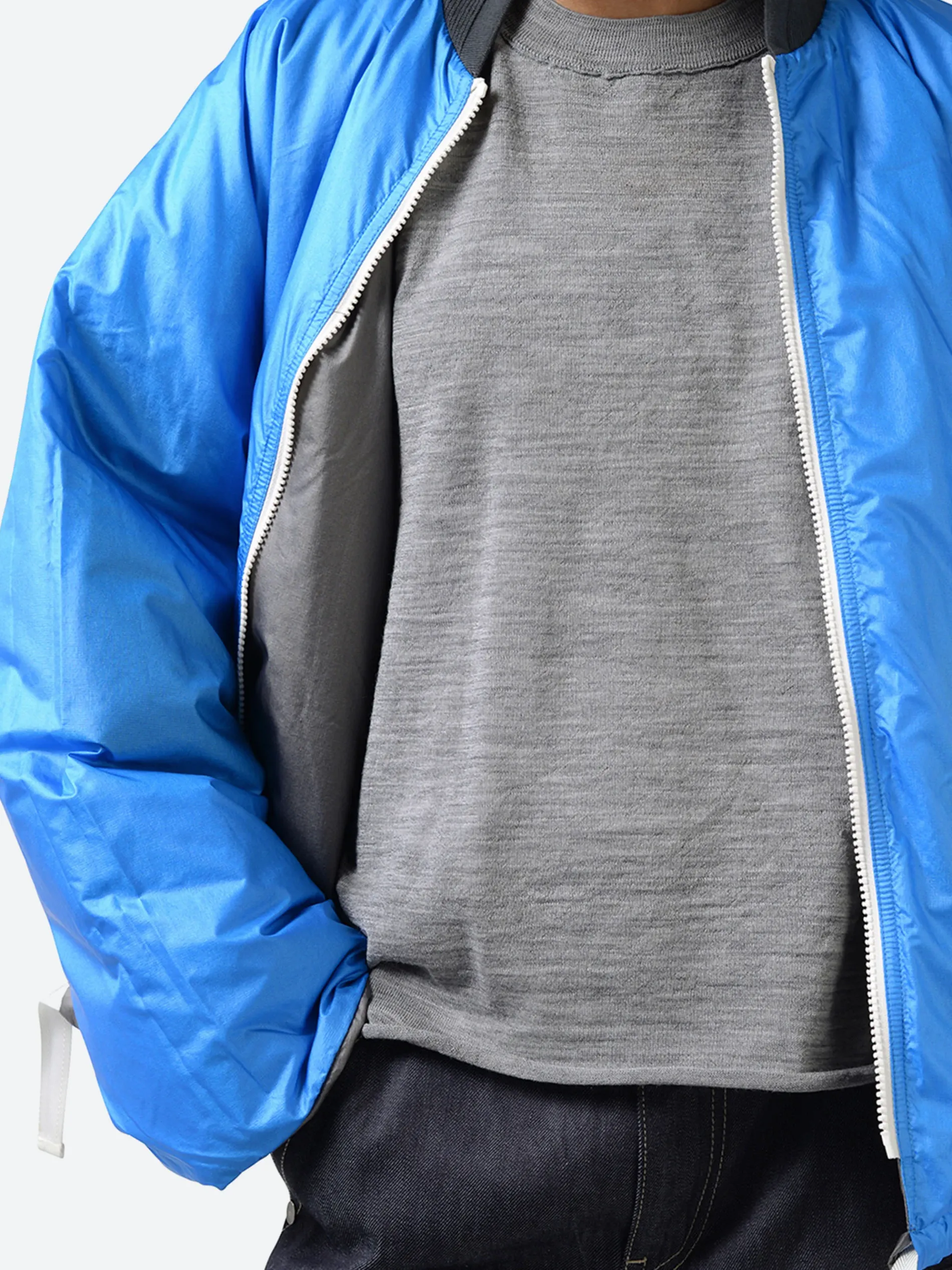 Sofie D'Hoore - Okay Bomber in Charcoal and Electric Blue
