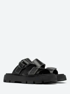 SOREL - Rein CB Slide Sandal in Black