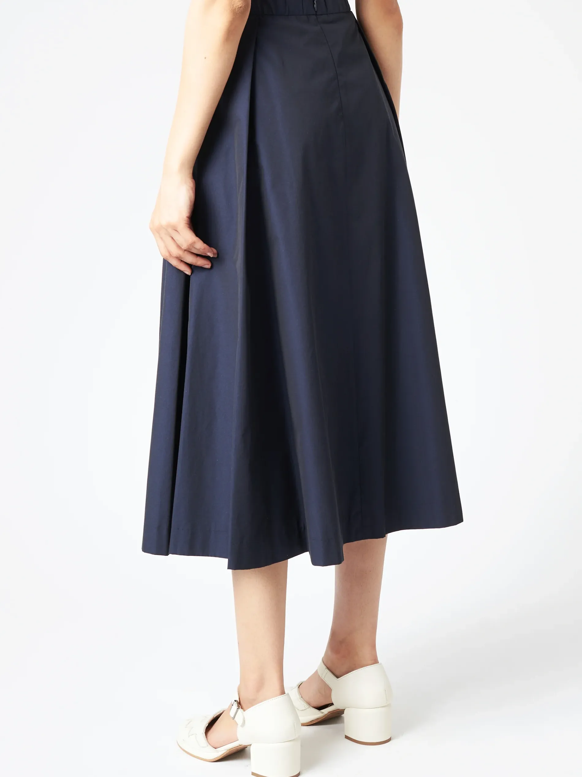 Stephan Schneider - Decagon Skirt in Night Blue Cotton