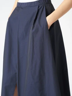 Stephan Schneider - Decagon Skirt in Night Blue Cotton