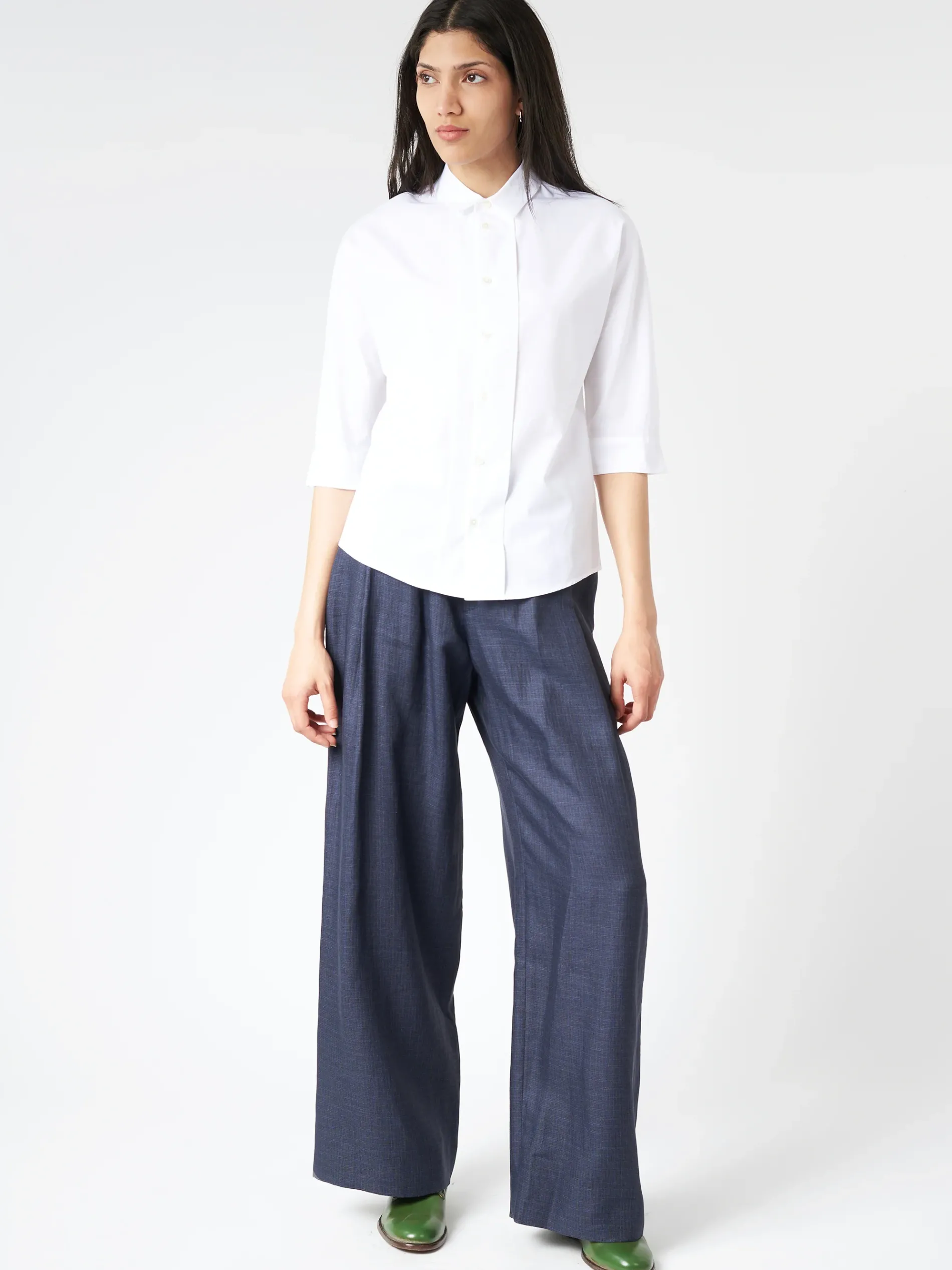 Stephan Schneider - Digon Blouse in White Cotton