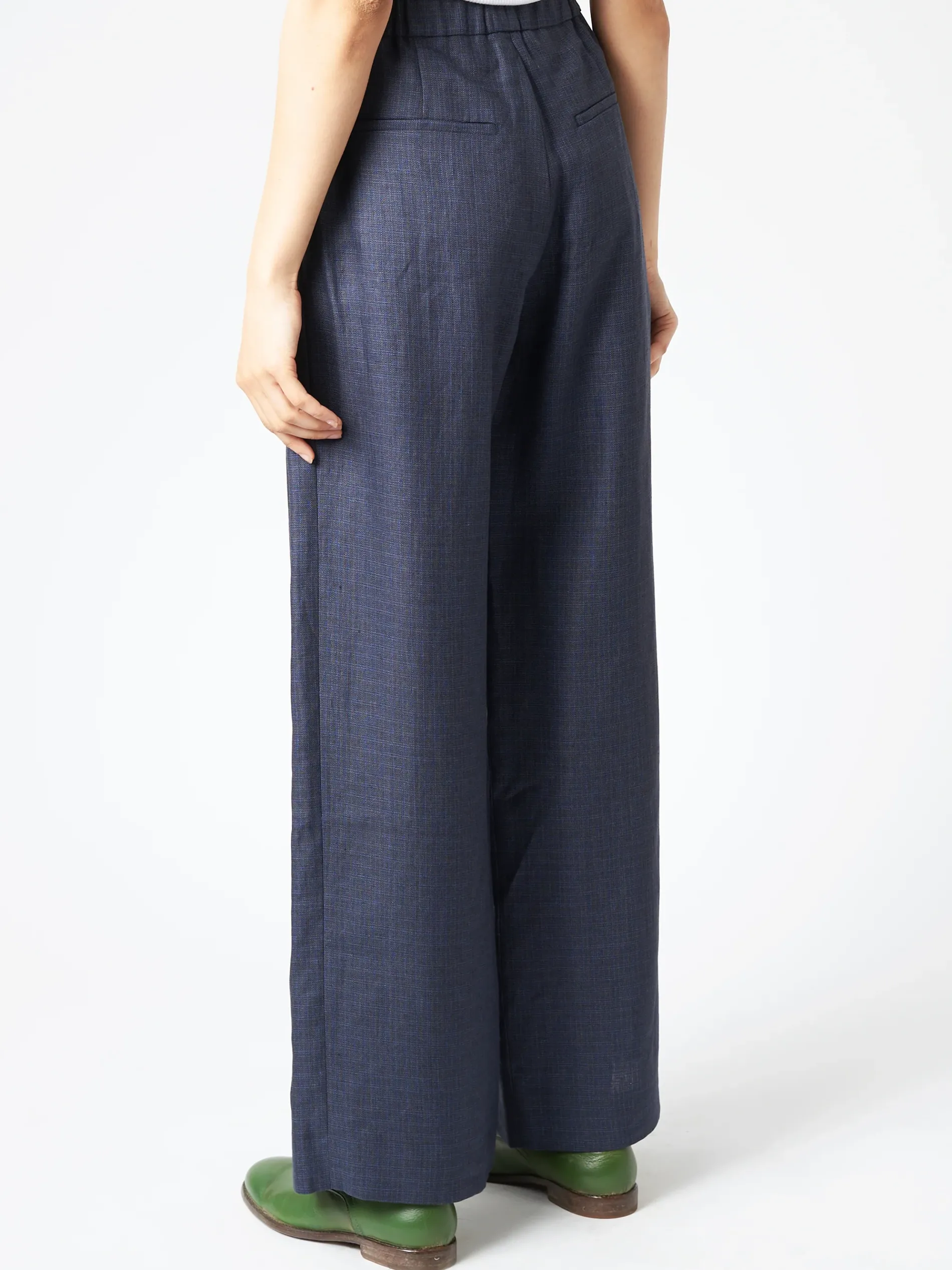 Stephan Schneider - Sphere Trouser in Onyx Linen