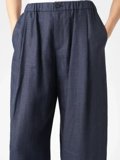 Stephan Schneider - Sphere Trouser in Onyx Linen