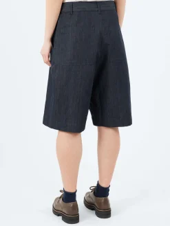 Studio Nicholson - Luna Short in Indigo