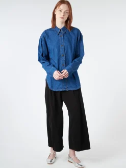 Studio Nicholson - Neel Shirt in Indigo