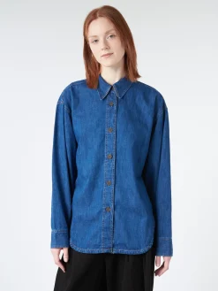 Studio Nicholson - Neel Shirt in Indigo