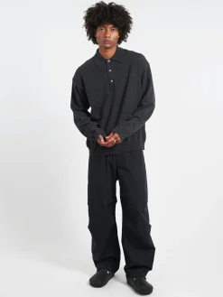 Studio Nicholson - Noe Polo in Charcoal