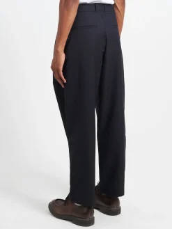 Studio Nicholson - Tuck Pant in Darkest Navy