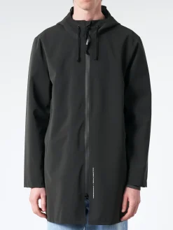 Stutterheim - Stockholm Lightweight Zip in Black