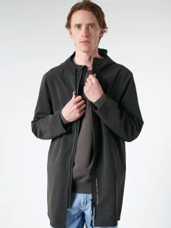 Stutterheim - Stockholm Lightweight Zip in Black
